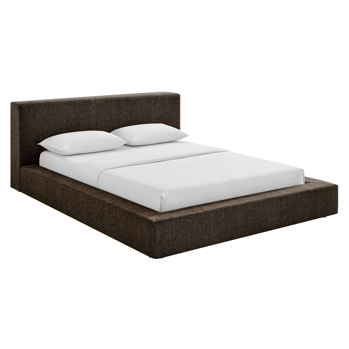 Luma Chenille Upholstered Platform Bed Frame by Modway
