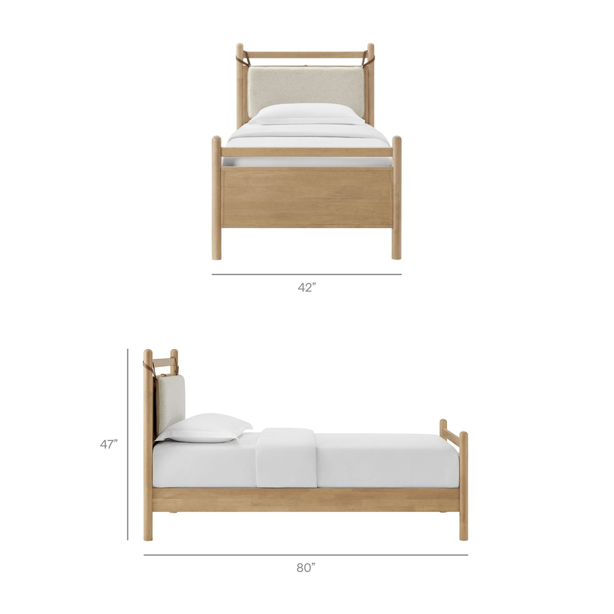 Leni Wood Platform Bed Frame by Modway