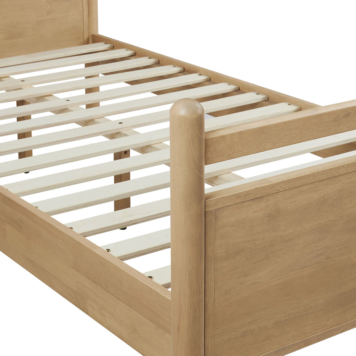 Leni Vegan Leather and Wood Platform Bed Frame by Modway