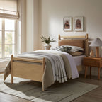 Leni Vegan Leather and Wood Platform Bed Frame by Modway