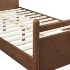 Leni Vegan Leather and Wood Platform Bed Frame by Modway