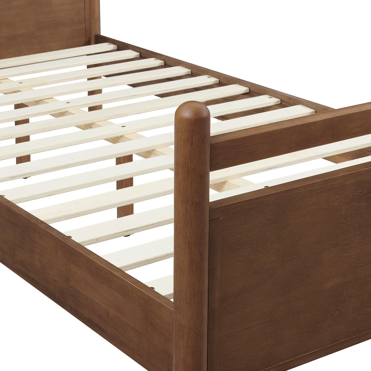 Leni Vegan Leather and Wood Platform Bed Frame by Modway