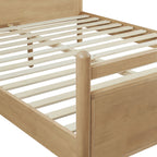 Leni Vegan Leather and Wood Platform Bed Frame by Modway