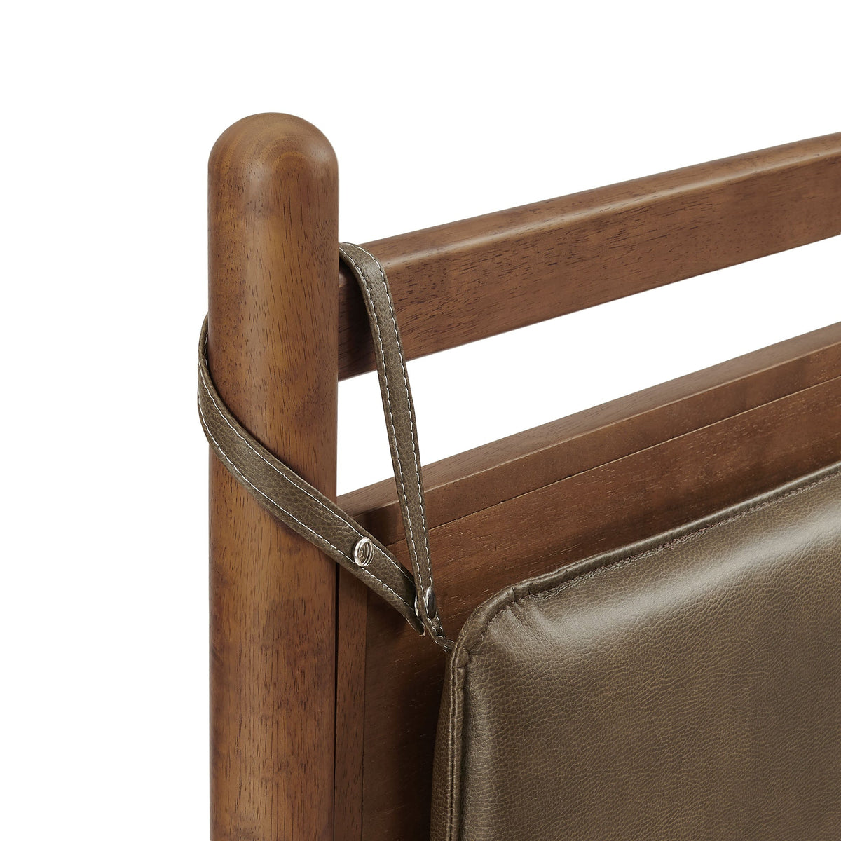 Leni Vegan Leather and Wood Platform Bed Frame by Modway