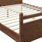 Leni Vegan Leather and Wood Platform Bed Frame by Modway