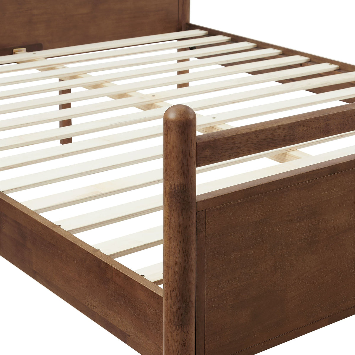 Leni Vegan Leather and Wood Platform Bed Frame by Modway