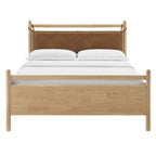 Leni Vegan Leather and Wood Platform Bed Frame by Modway
