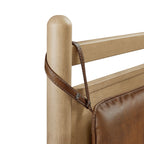 Leni Vegan Leather and Wood Platform Bed Frame by Modway