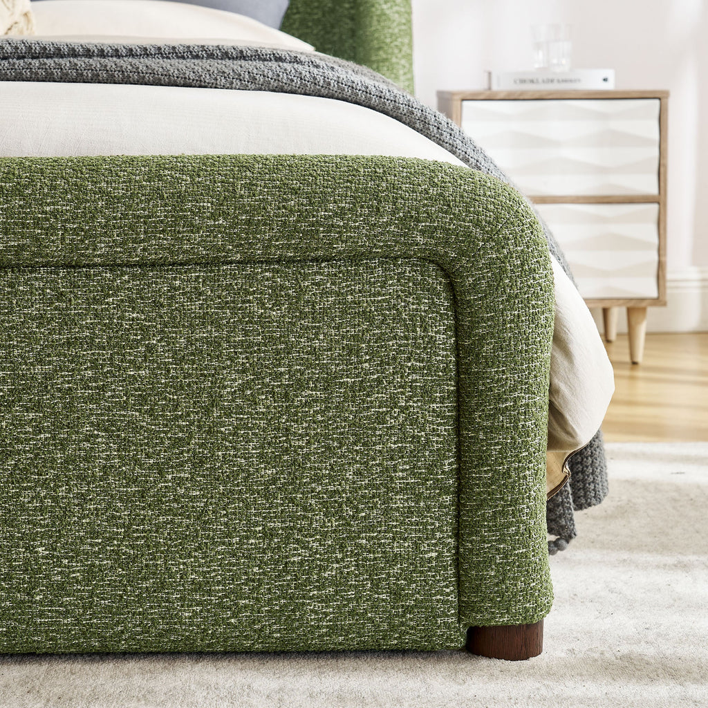 Tasmin Upholstered Fabric Platform Bed by Modway