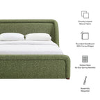 Tasmin Upholstered Fabric Platform Bed by Modway