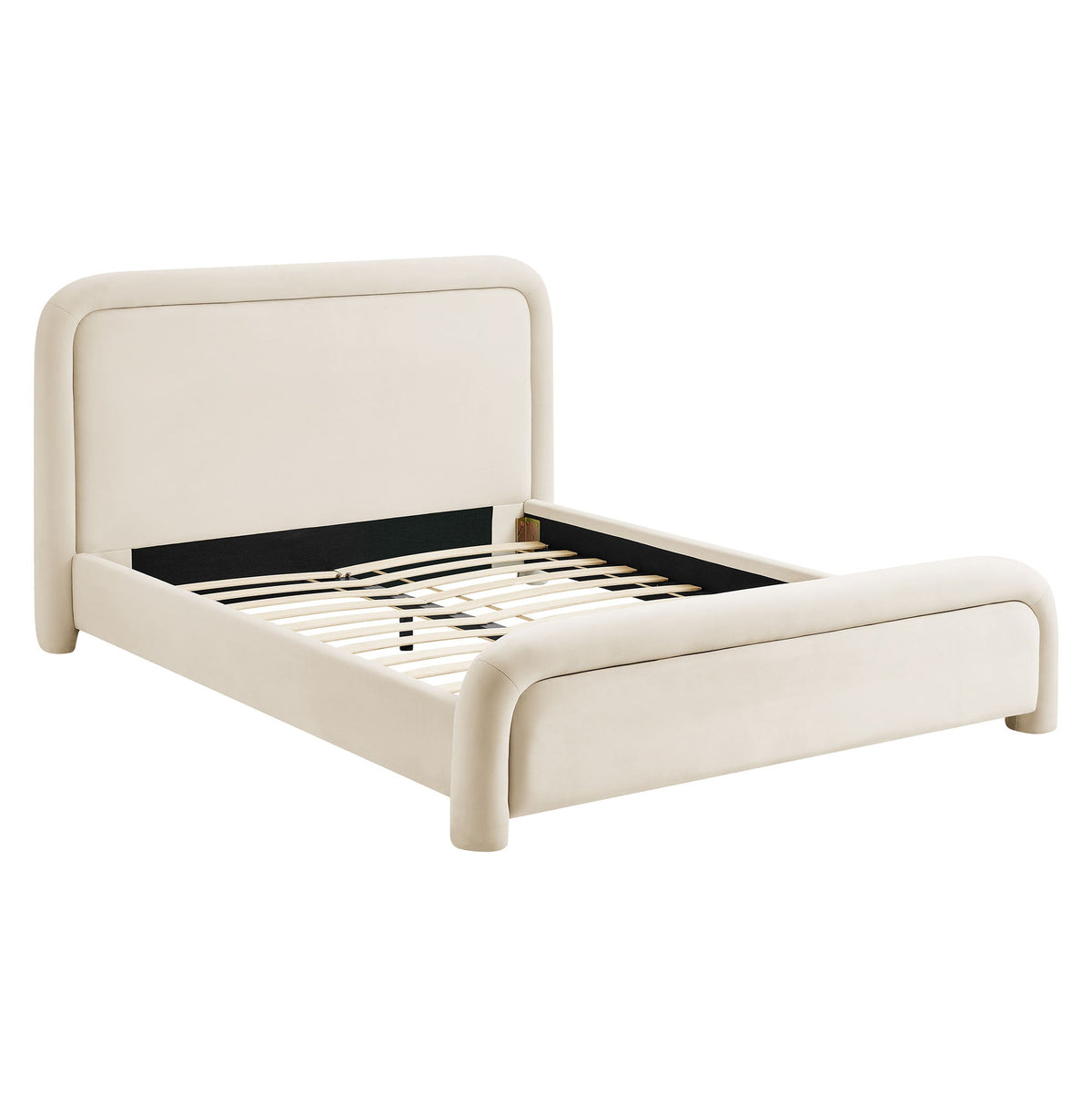 Beck Performance Velvet Platform Bed by Modway