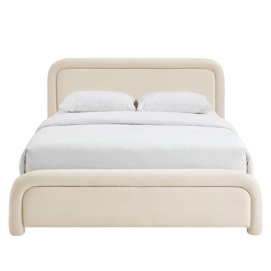 Beck Performance Velvet Platform Bed by Modway