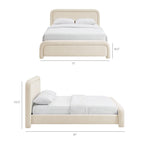 Beck Performance Velvet Platform Bed by Modway