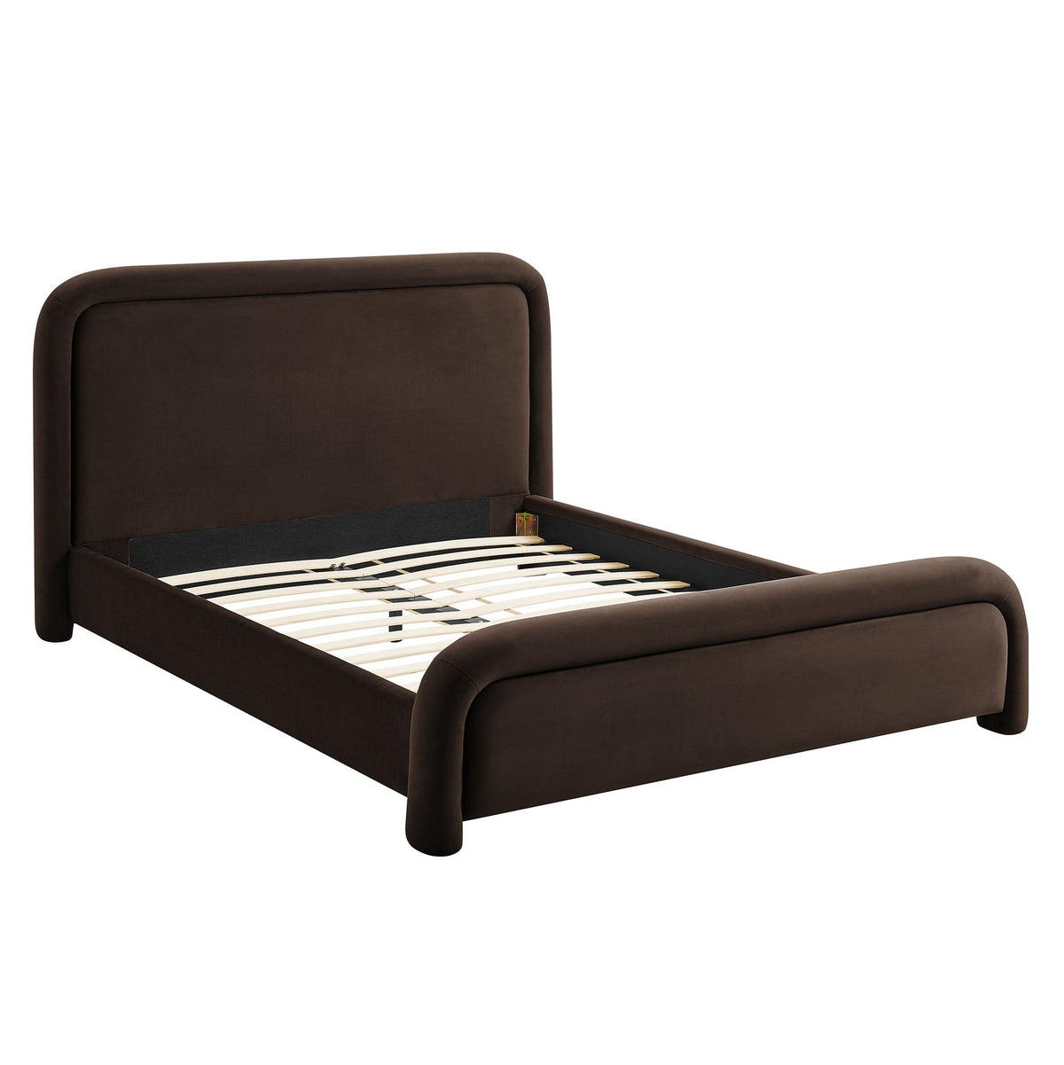 Beck Performance Velvet Platform Bed by Modway