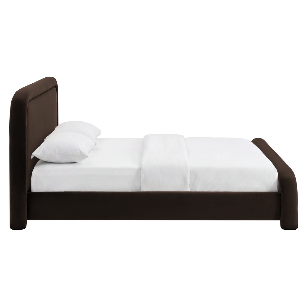 Beck Performance Velvet Platform Bed by Modway