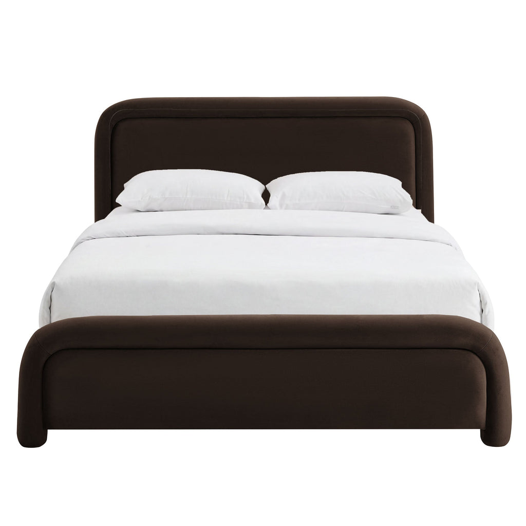 Beck Performance Velvet Platform Bed by Modway