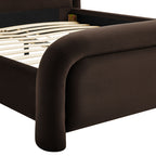Beck Performance Velvet Platform Bed by Modway