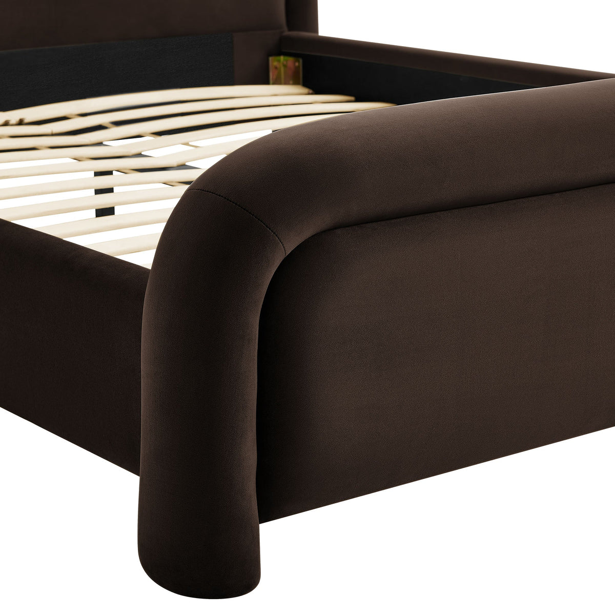 Beck Performance Velvet Platform Bed by Modway