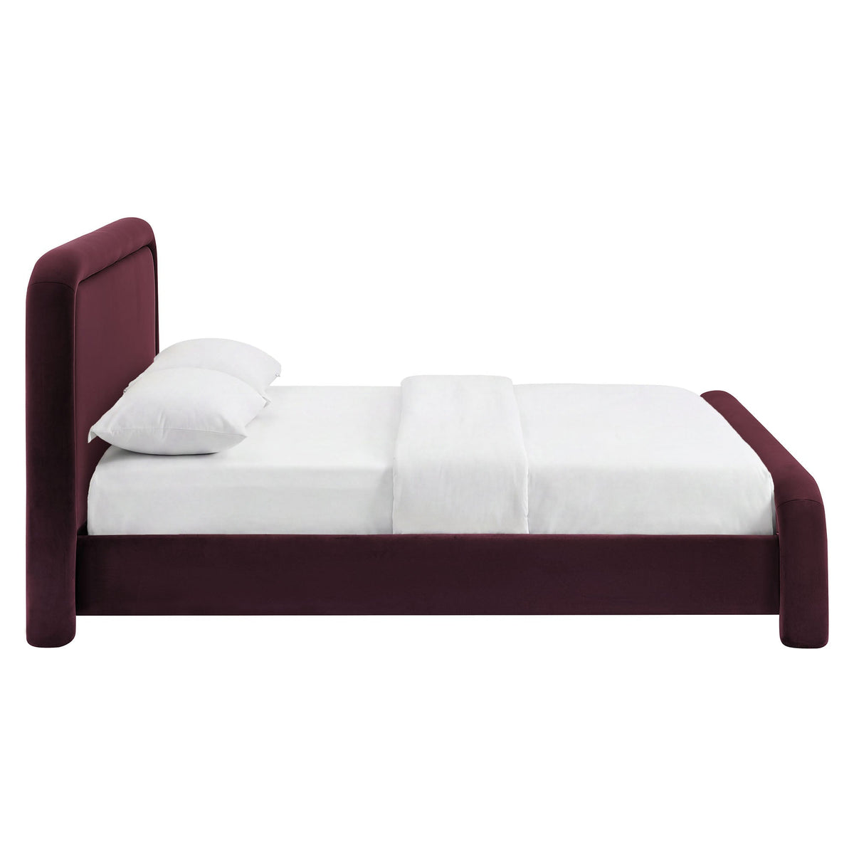 Beck Performance Velvet Platform Bed by Modway