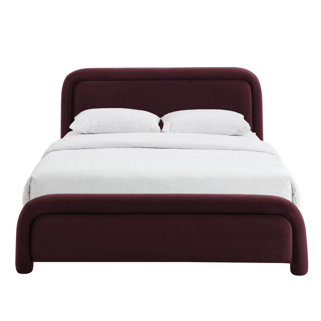 Beck Performance Velvet Platform Bed by Modway