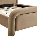 Beck Performance Velvet Platform Bed by Modway