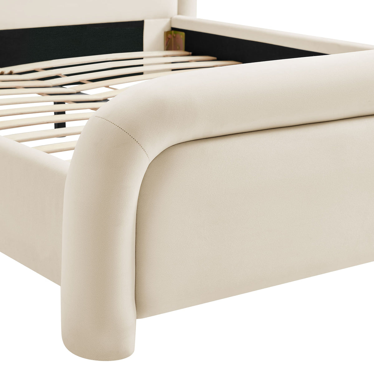 Beck Performance Velvet Platform Bed by Modway