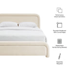 Beck Performance Velvet Platform Bed by Modway