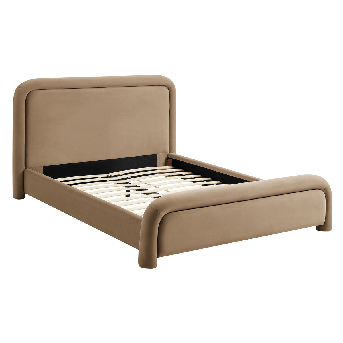 Beck Performance Velvet Platform Bed by Modway