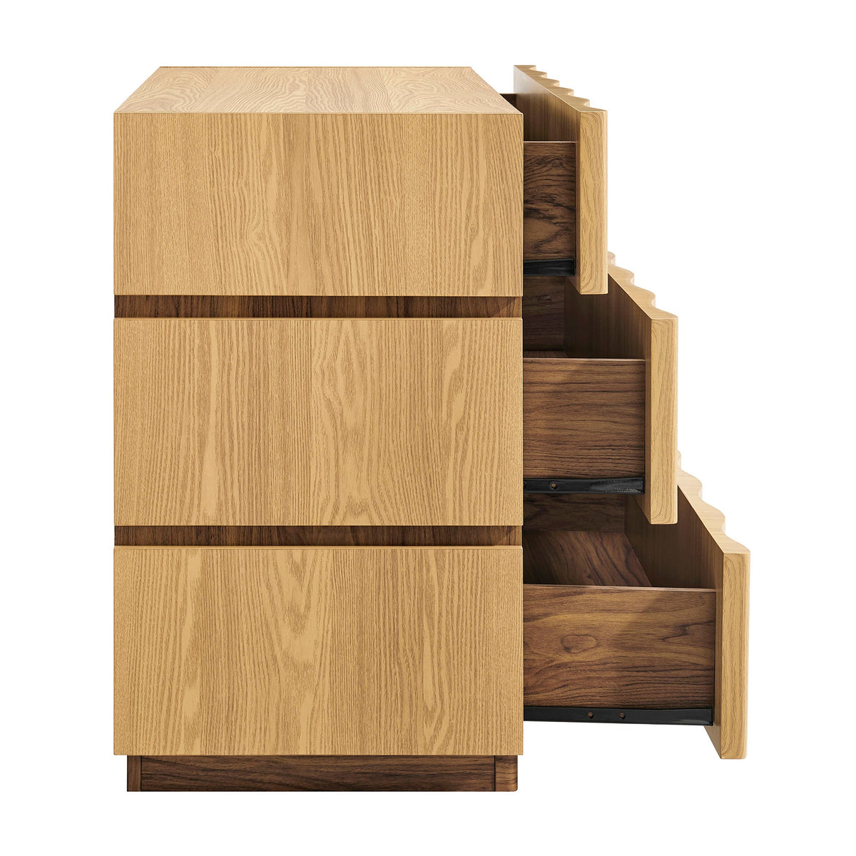 Isola Wavy 3 Drawer Chest by Modway