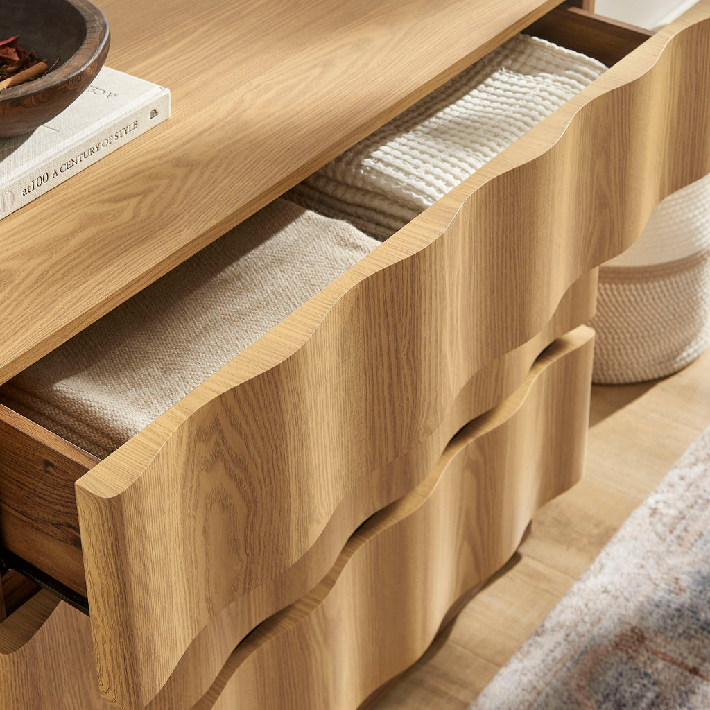 Isola Wavy 3 Drawer Chest by Modway