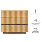 Isola Wavy 3 Drawer Chest by Modway