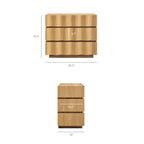 Isola Wavy 3 Drawer Chest by Modway