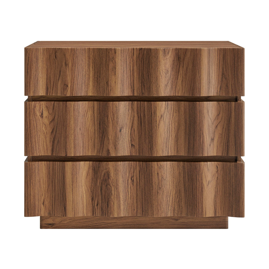 Isola Wavy 3 Drawer Chest by Modway