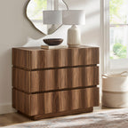 Isola Wavy 3 Drawer Chest by Modway