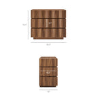 Isola Wavy 3 Drawer Chest by Modway