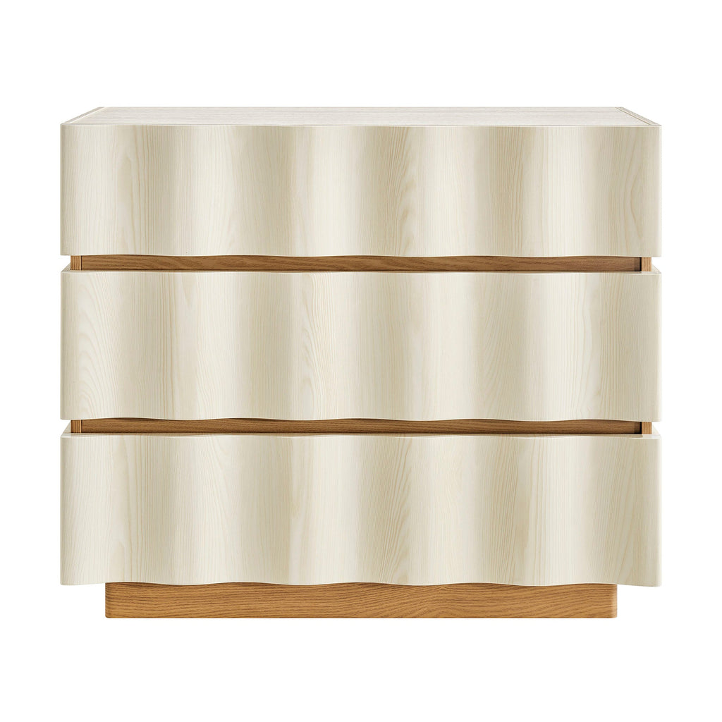 Isola Wavy 3 Drawer Chest by Modway