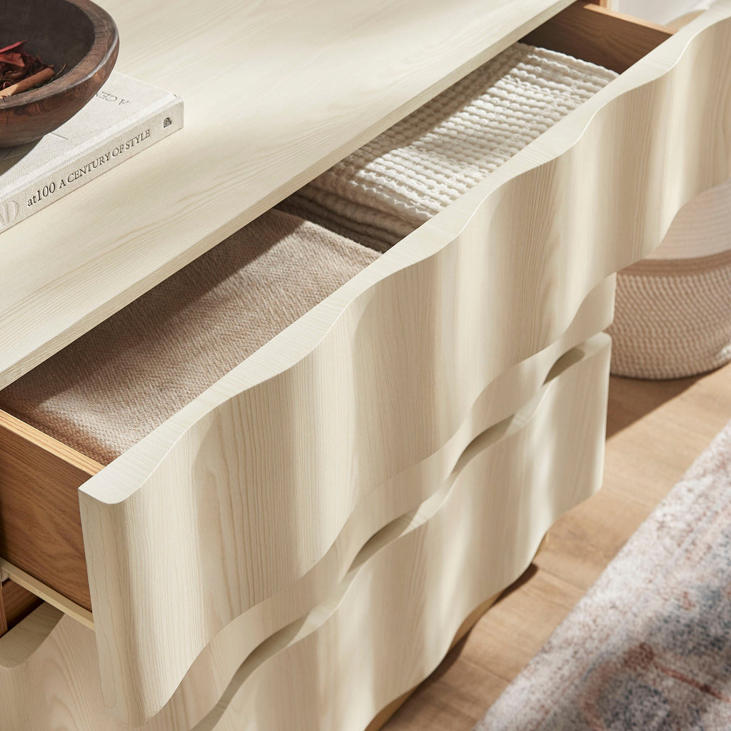 Isola Wavy 3 Drawer Chest by Modway