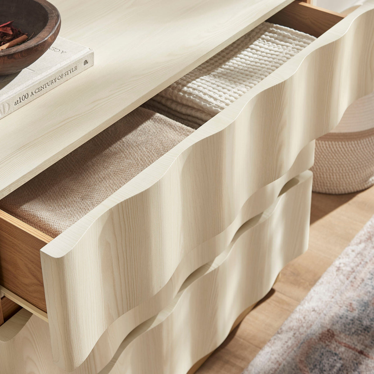 Isola Wavy 3 Drawer Chest by Modway