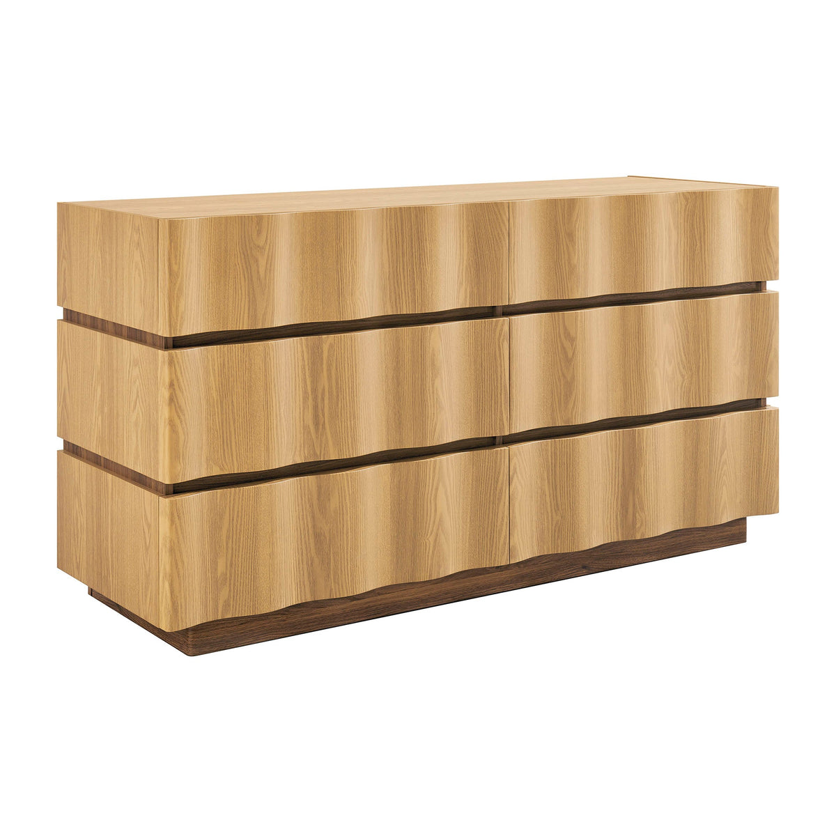 Isola Wavy 6 Drawer Dresser by Modway