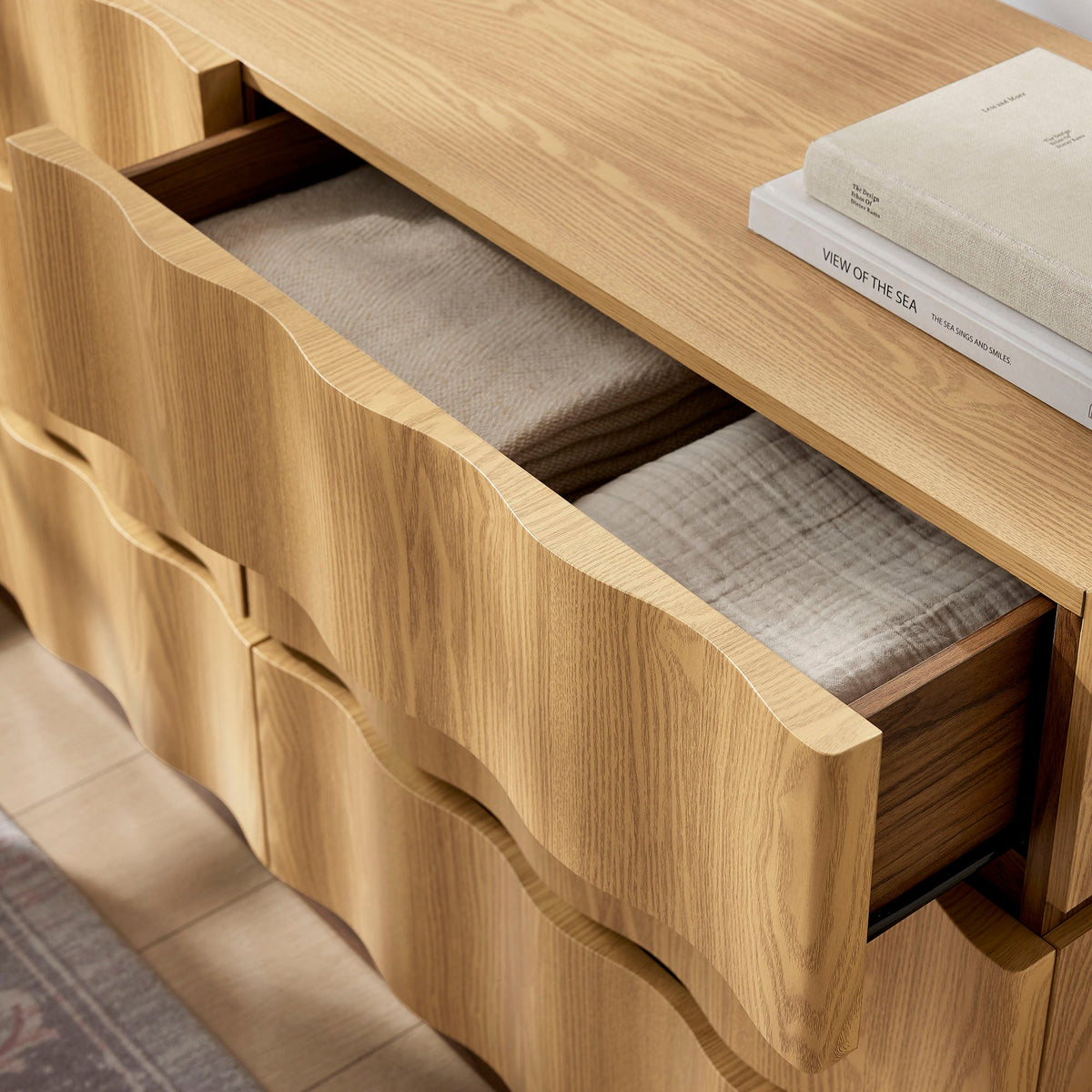 Isola Wavy 6 Drawer Dresser by Modway