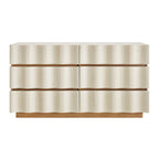Isola Wavy 6 Drawer Dresser by Modway