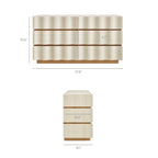 Isola Wavy 6 Drawer Dresser by Modway