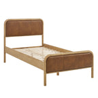 Wexford Vegan Leather Platform Bed by Modway