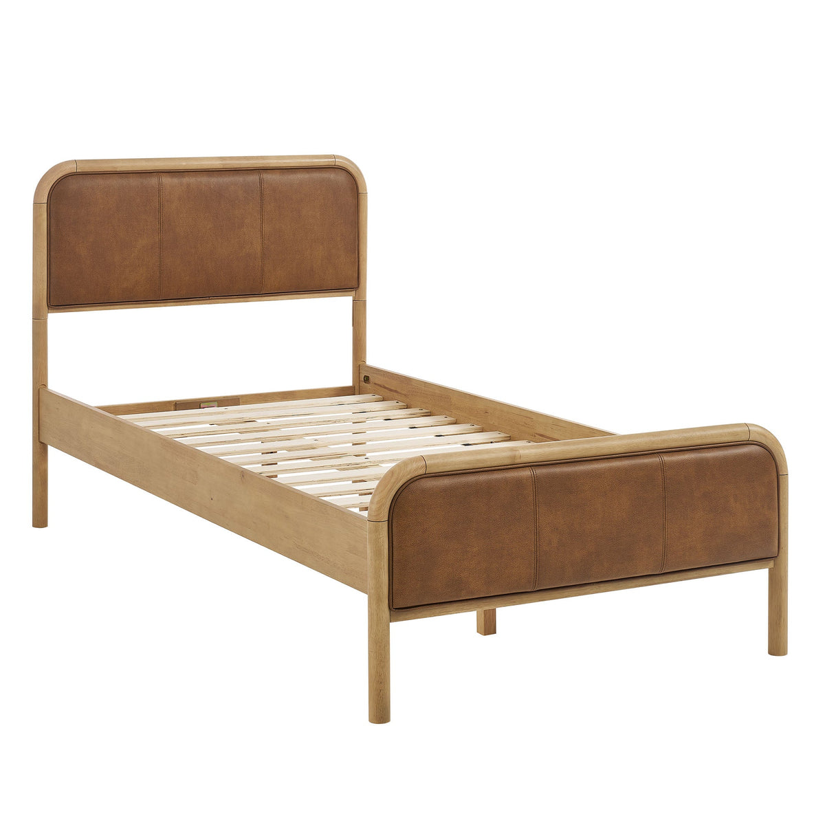 Wexford Vegan Leather Platform Bed by Modway