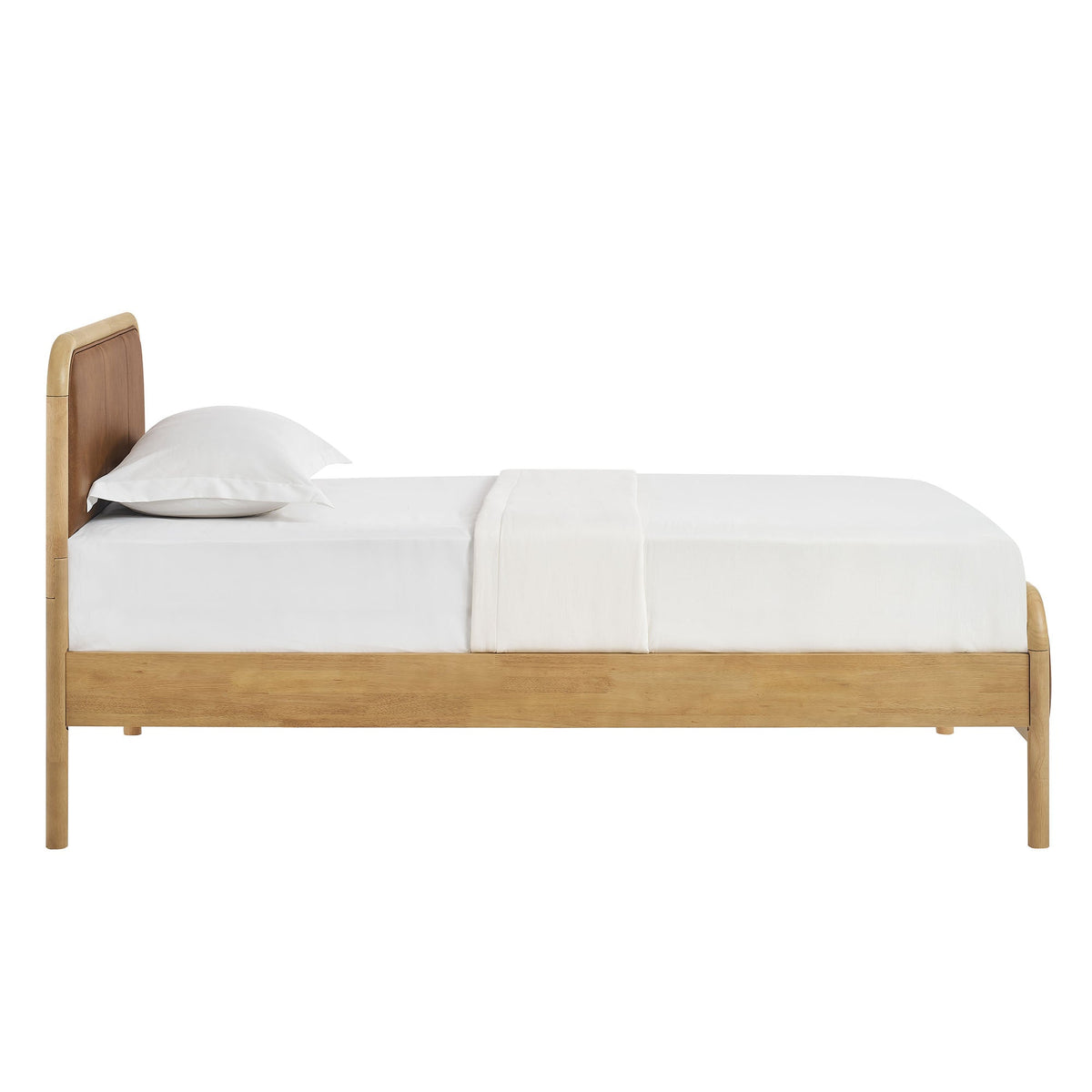 Wexford Vegan Leather Platform Bed by Modway