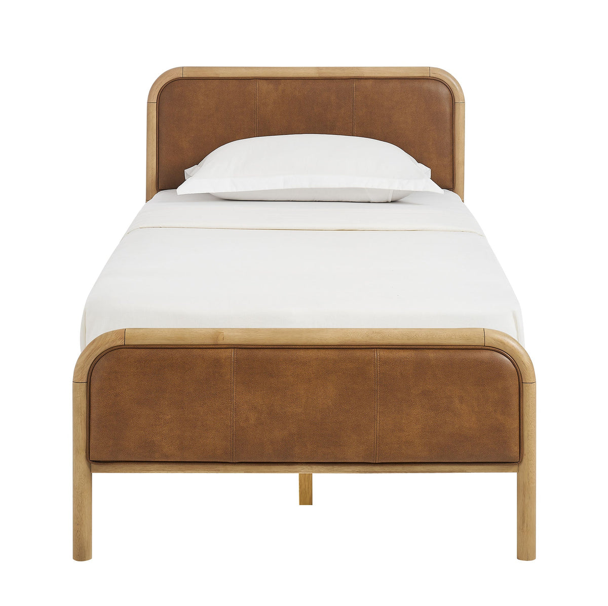 Wexford Vegan Leather Platform Bed by Modway