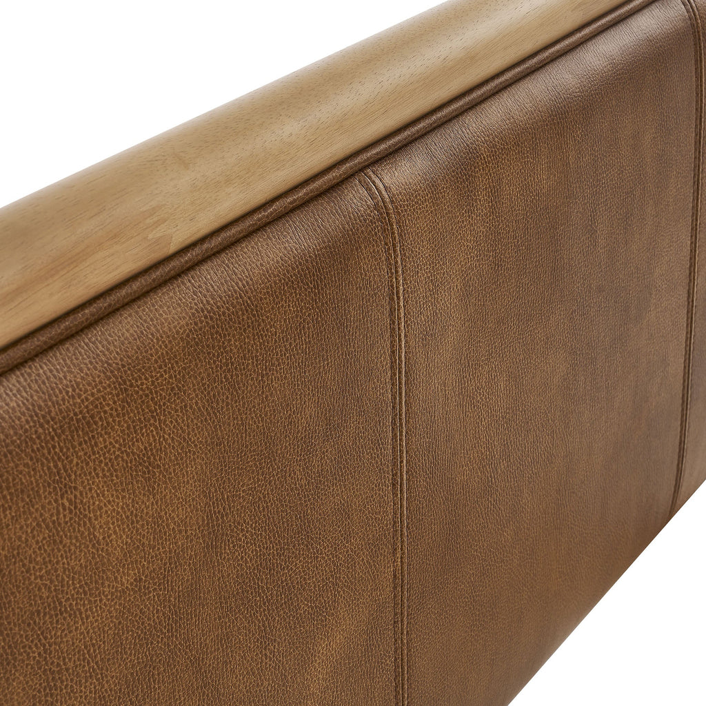 Wexford Vegan Leather Platform Bed by Modway