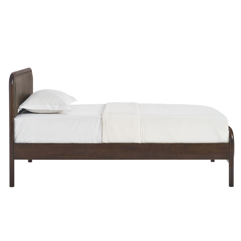 Wexford Vegan Leather Platform Bed by Modway