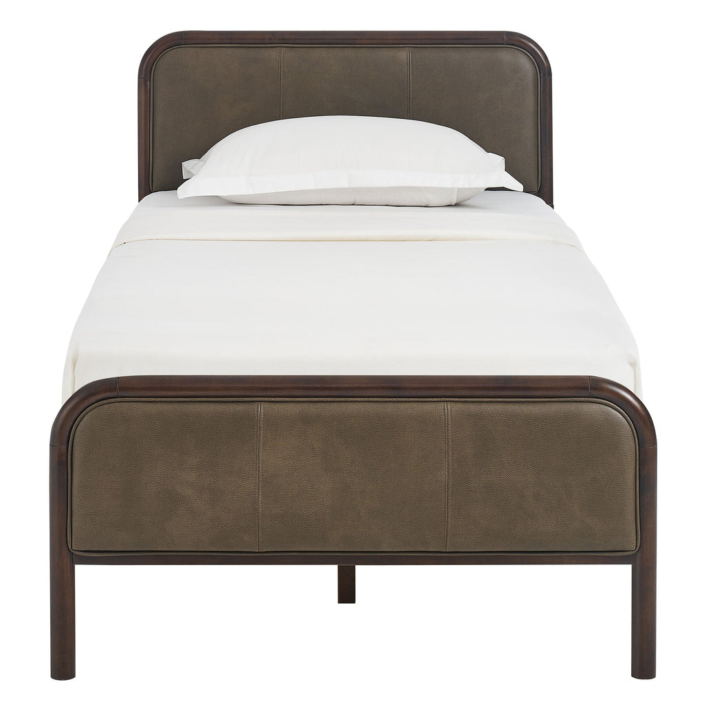 Wexford Vegan Leather Platform Bed by Modway