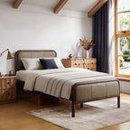 Wexford Vegan Leather Platform Bed by Modway